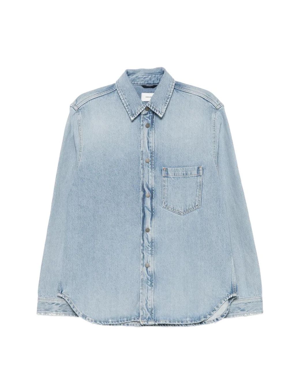 Haikure Blue Matt Pasadena Denim Shirt for men