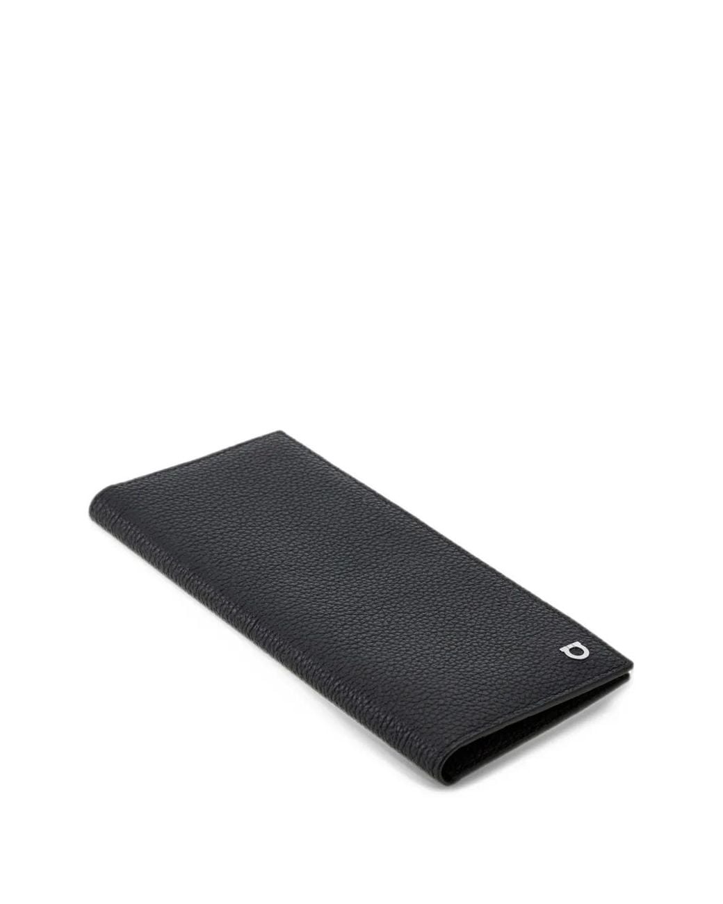 Ferragamo Black Gancini Breast Pocket Wallet for men