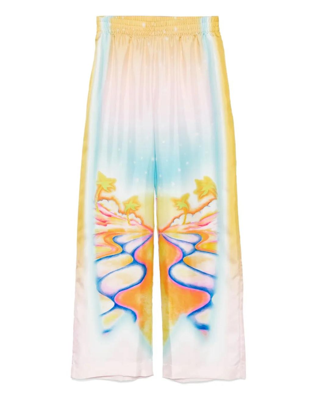 Casablanca Psychedelic Nirvana Broek in het White