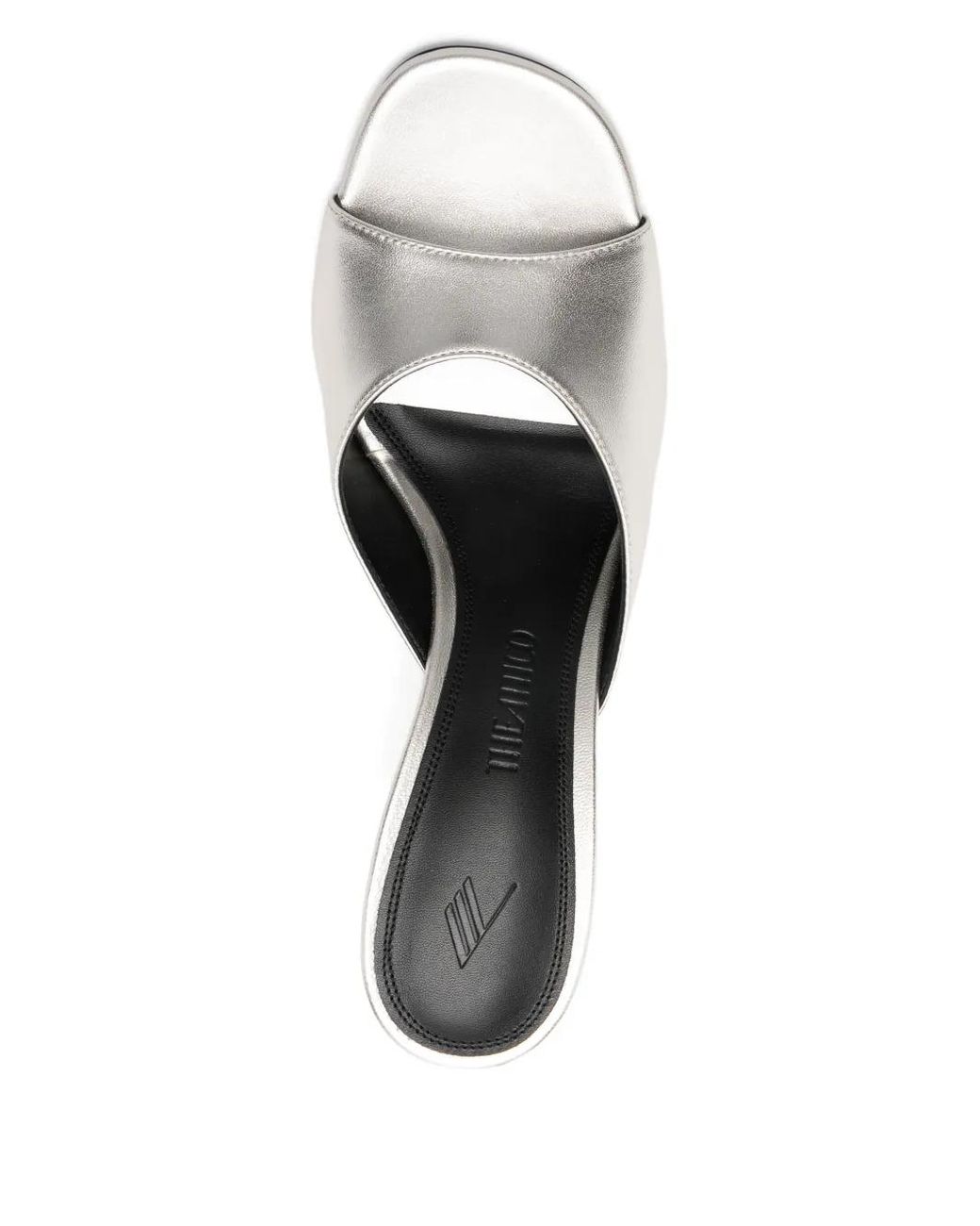 The Attico White Betta Sandals