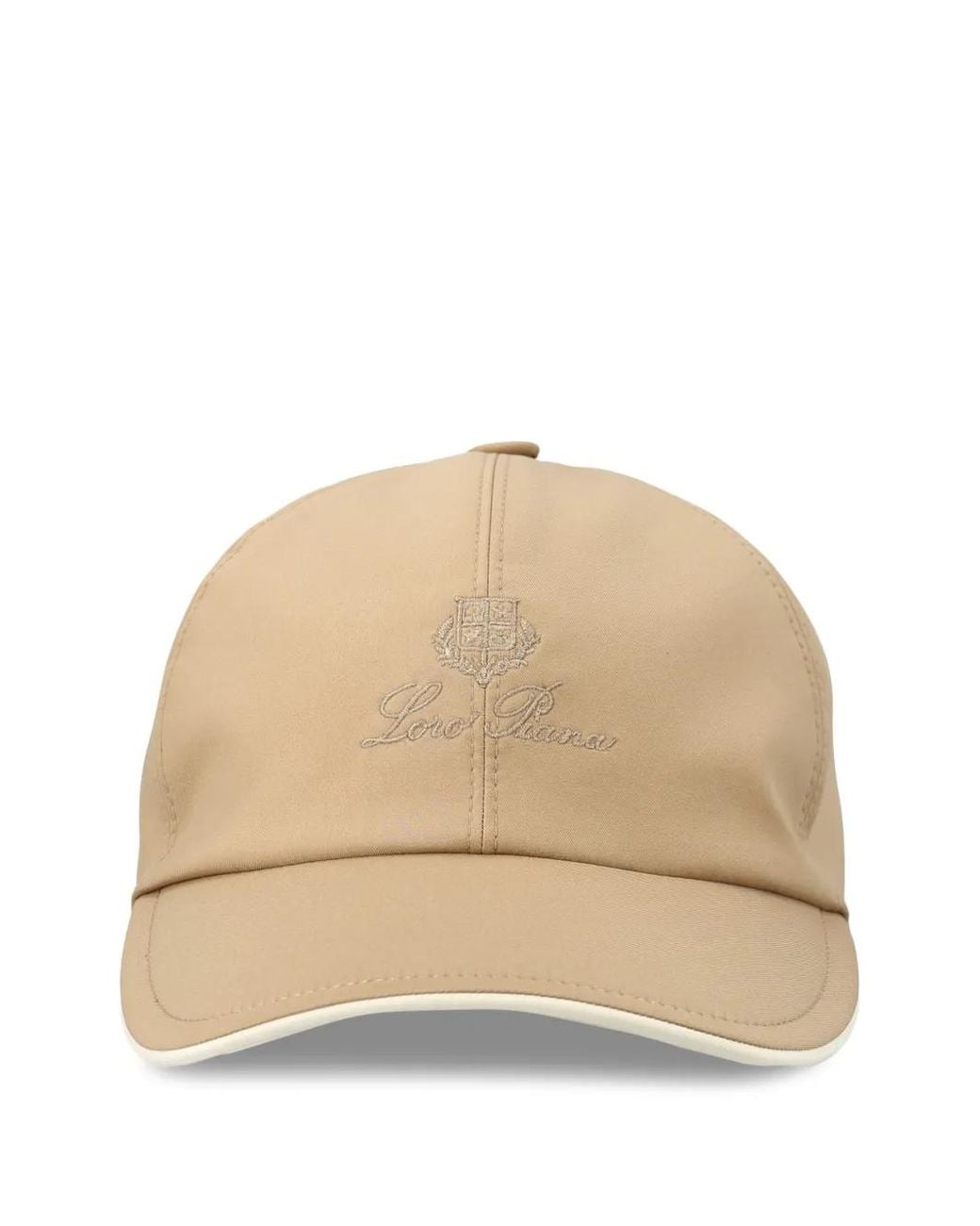Loro Piana Natural Logo Baseball Cap for men