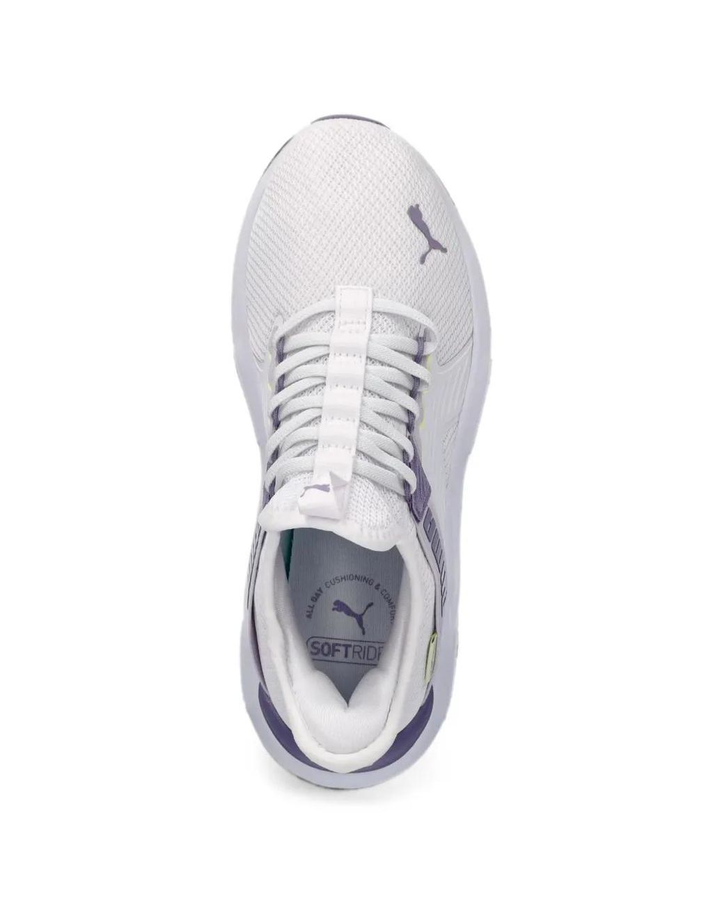 PUMA White Baskets Softride Enzo 5 Slip Tech