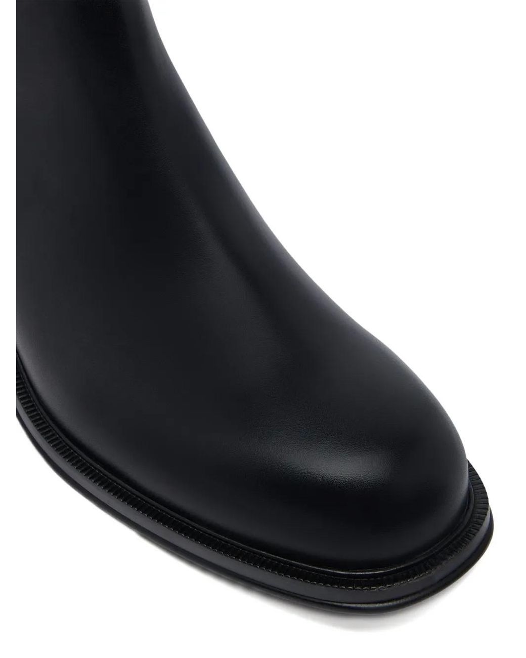 Bally Pull-Loop Spiegel Boots in Black for Men | Lyst