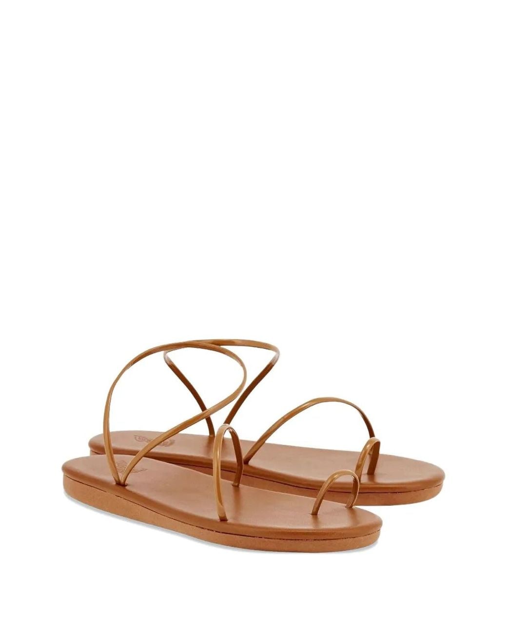 Ancient Greek Sandals White Sandales Kansiz À Design À Brides