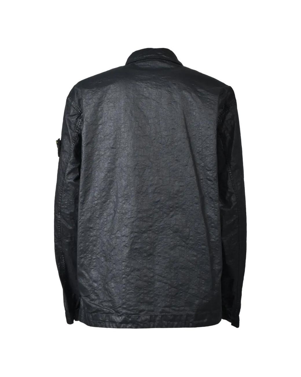 Stone Island Blue Overshirt for men