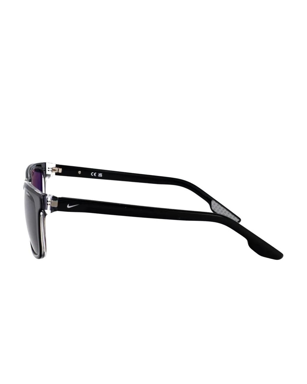Nike Blue Eclipse Square-Frame Sunglasses for men