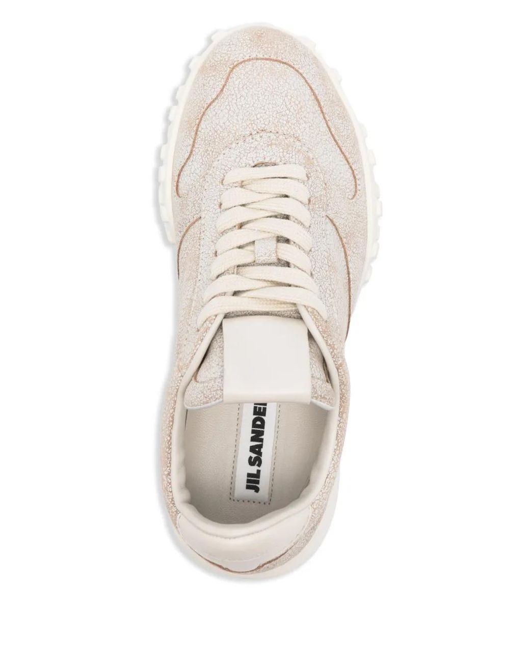 Jil Sander White Moon Sneakers