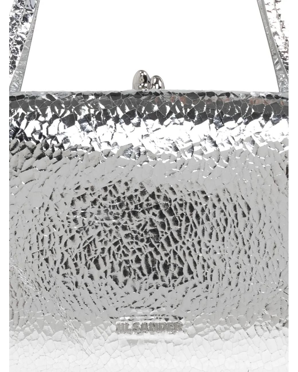 Jil Sander White Goji Pillow Shoulder Bag