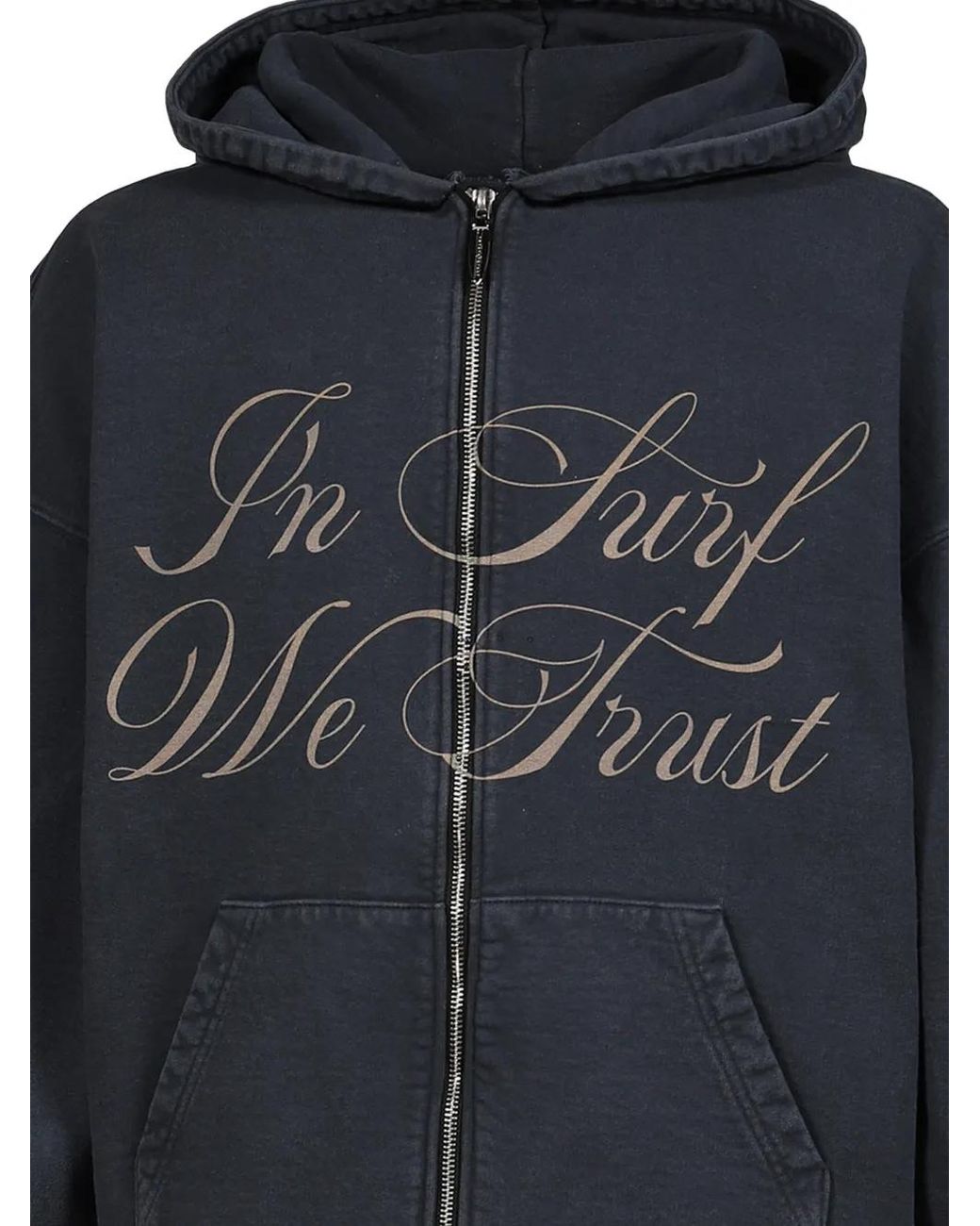 JUN/NAKAYAMA Black Graphic-Print Zip-Up Hoodie for men