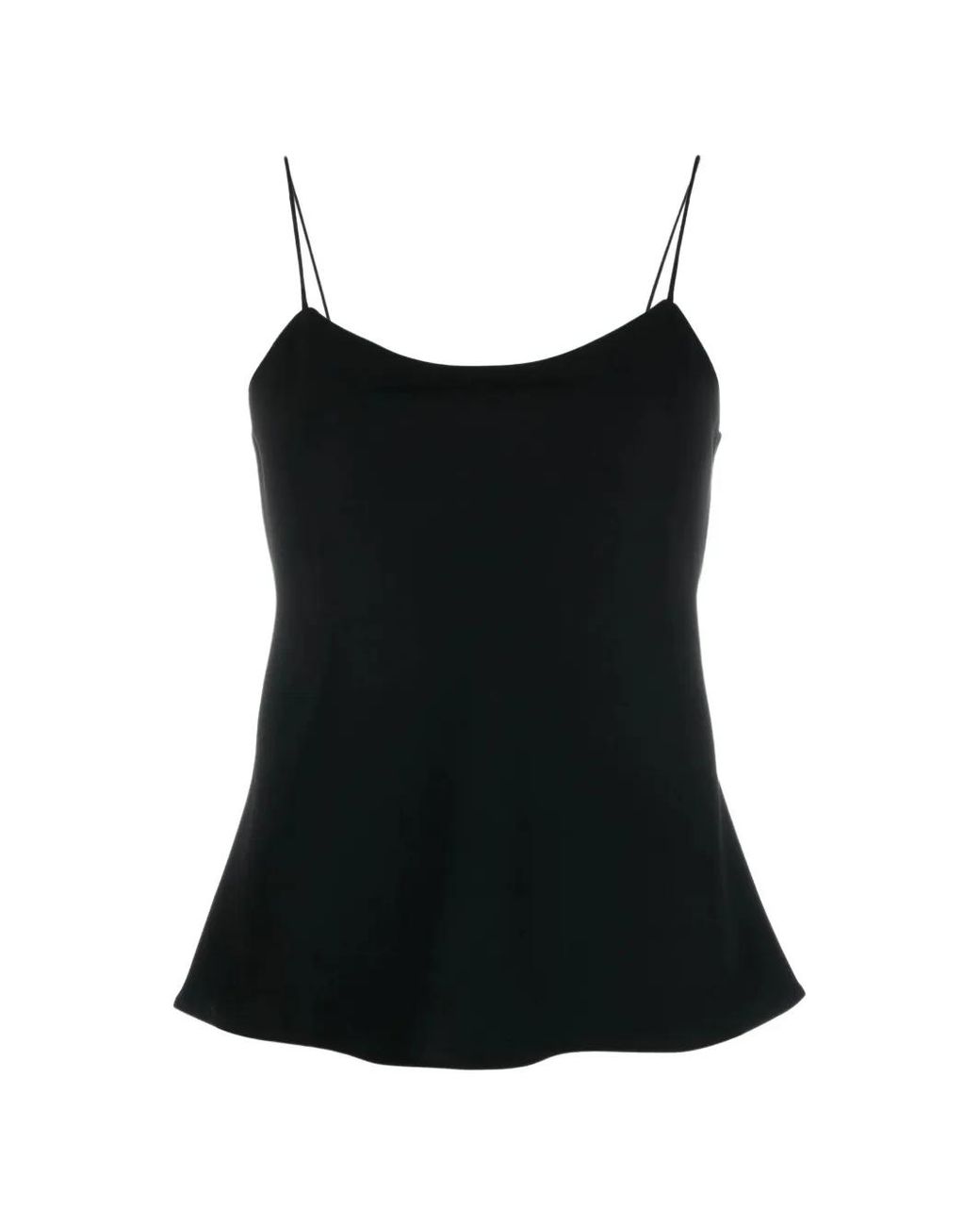 The Row Top Met Spaghettibandjes in het Black