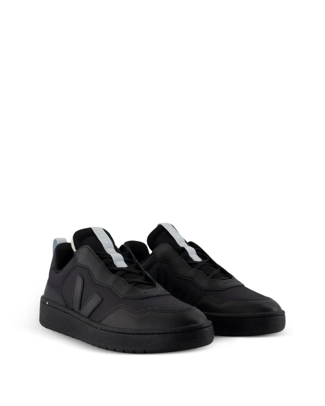 Veja Black Baskets V-90 À Lacets