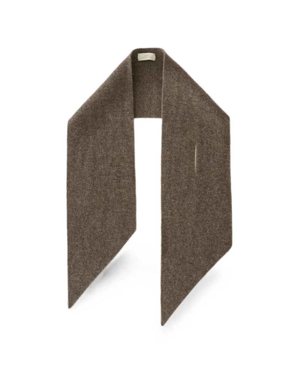 Studio Nicholson Brown Noack Tie-Neck Scarf