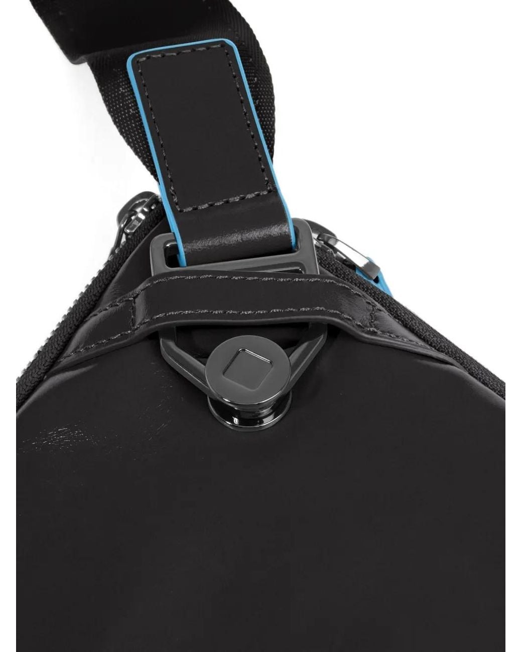Piquadro Black Expandable Belt Bag