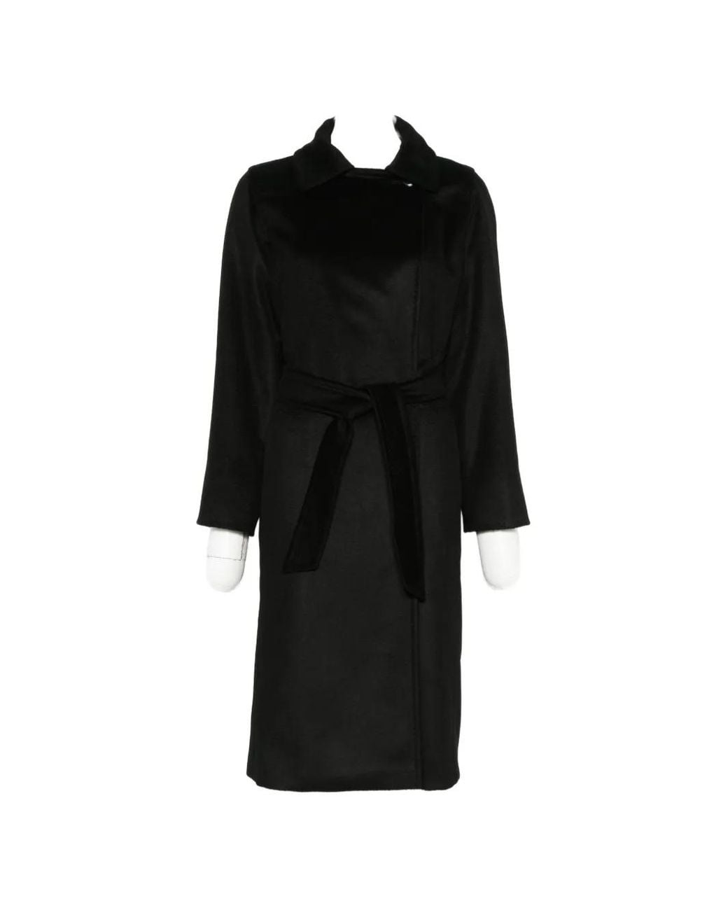 Max Mara Black Manuela Icon Coat