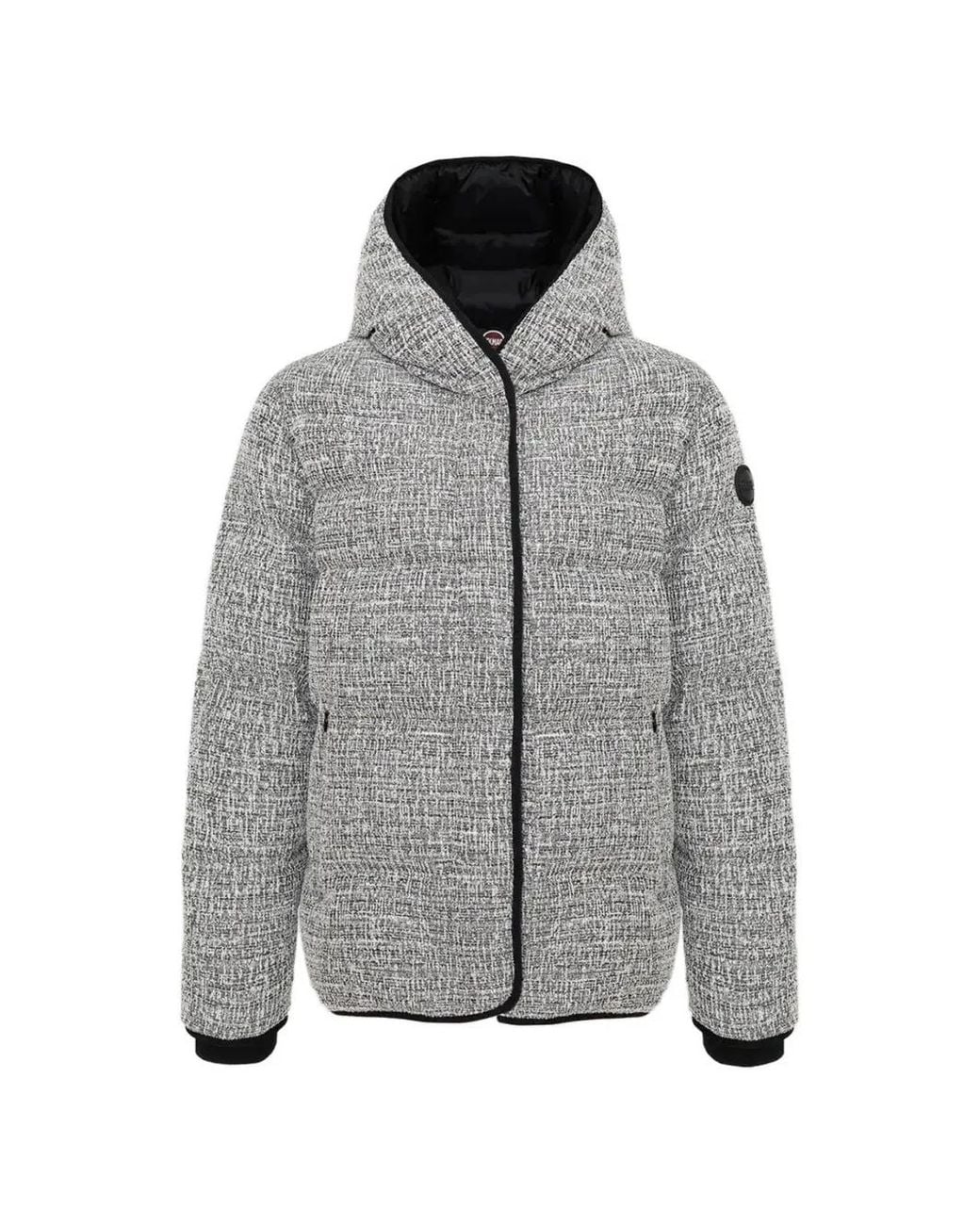 Colmar Gray Hooded Padded Jacket