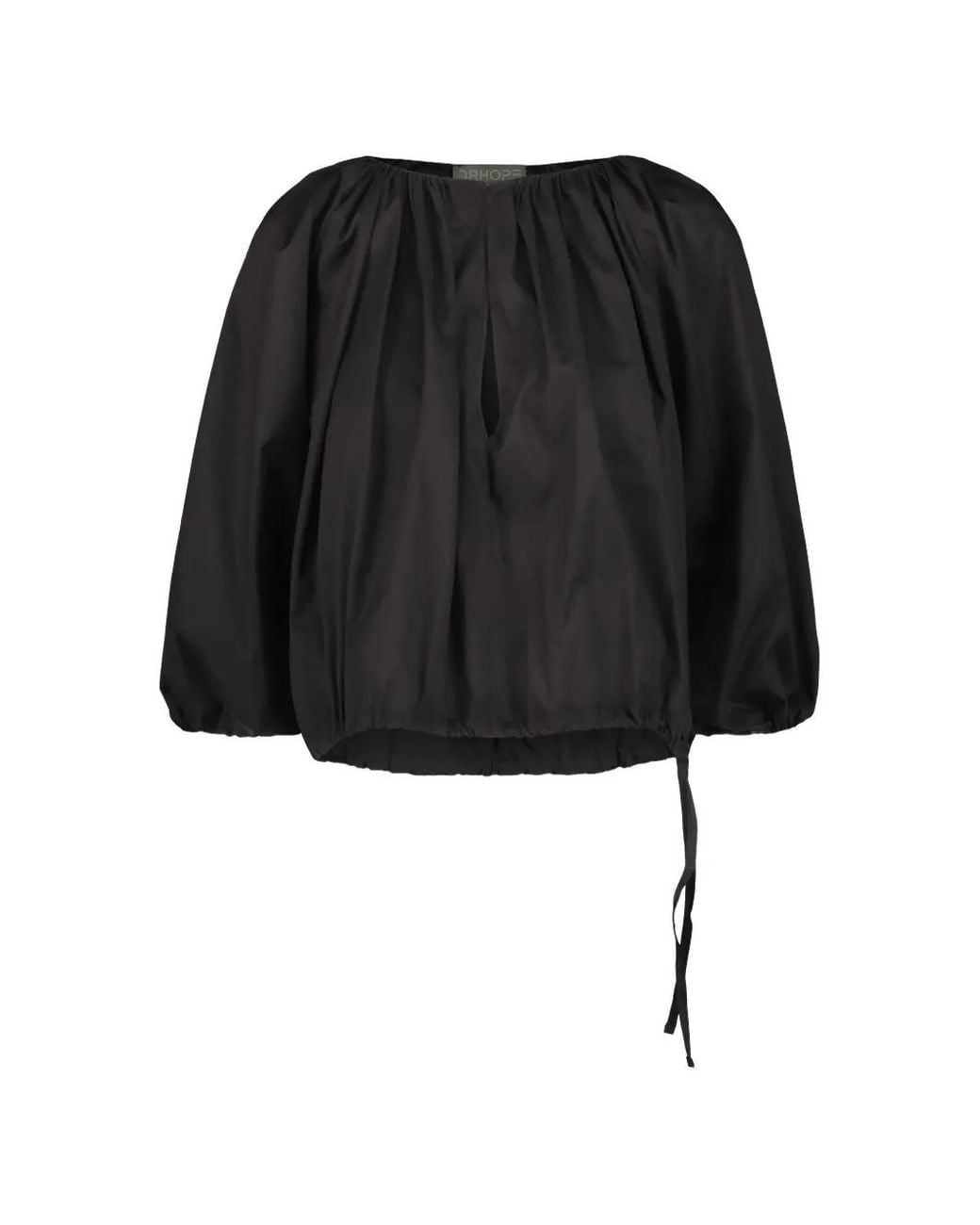 DR. HOPE Mouwloze Blouse in het Black