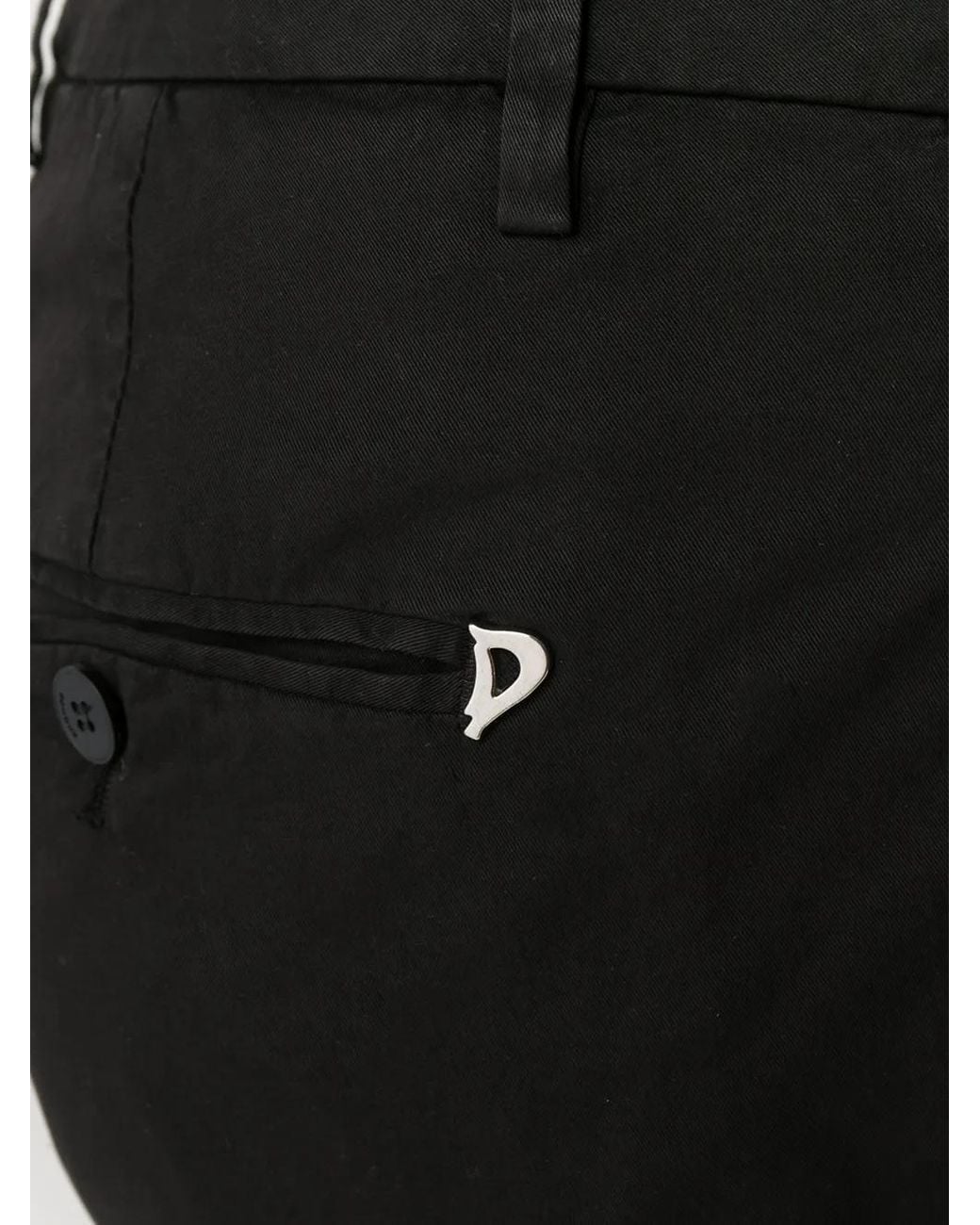 Dondup Black The Perfect Slim-Leg Trousers
