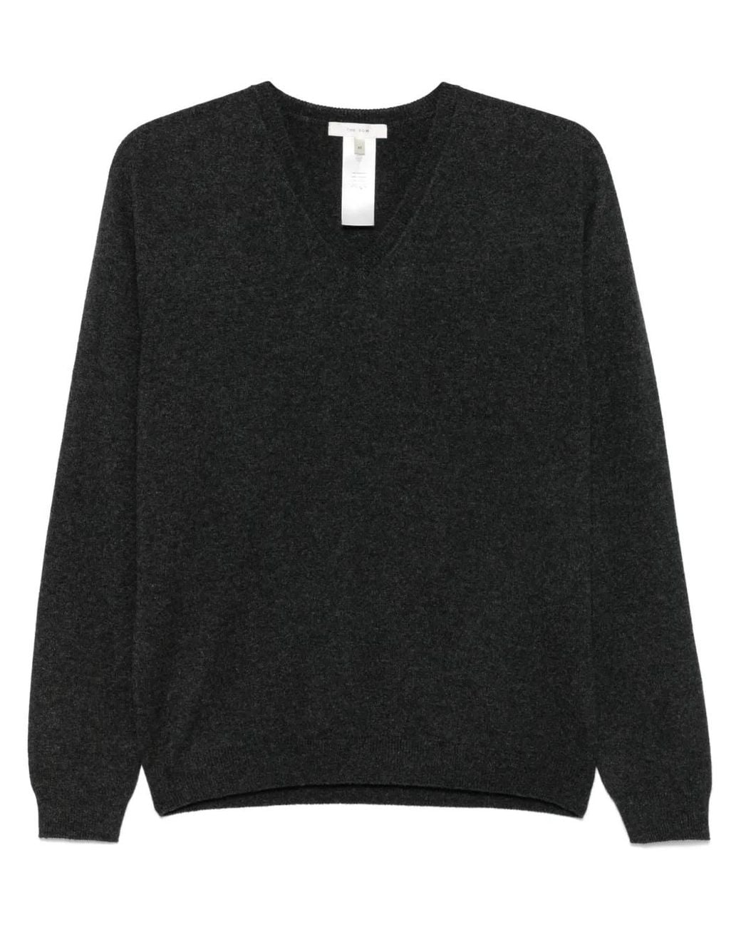 The Row Black Isaora Sweater In Cashmere