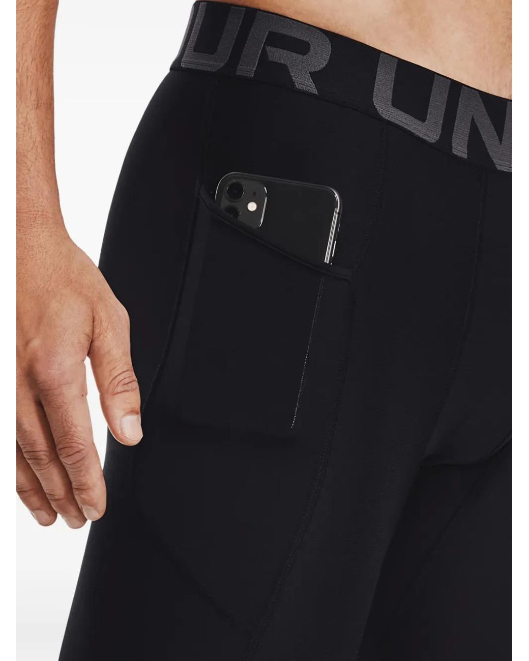 Under Armour Black Hg Armour Leggings for men