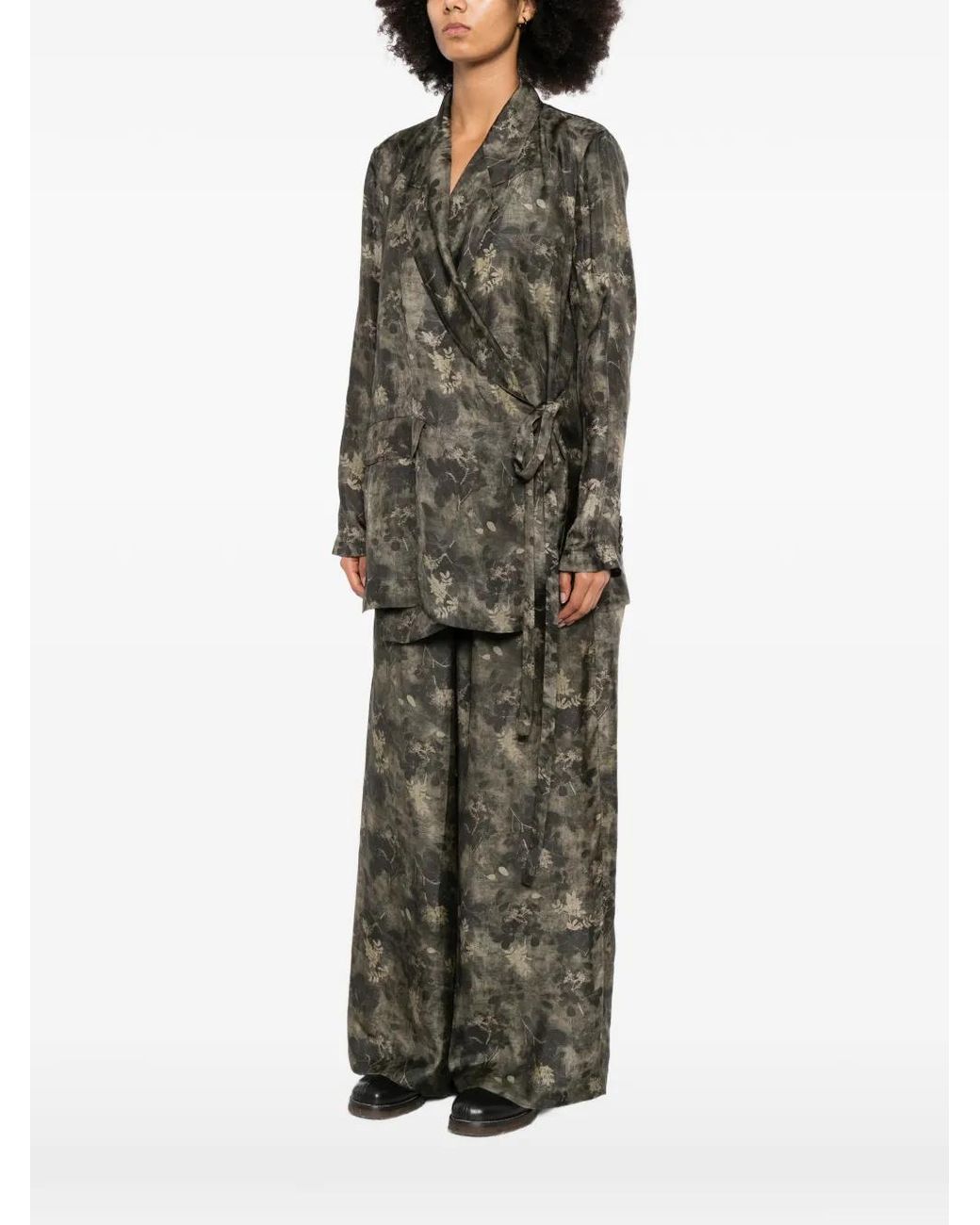 Uma Wang Gray Khloe Blazer