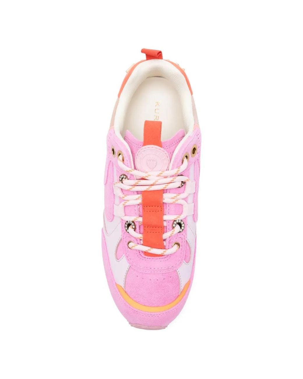 Kurt Geiger Pink Slim Runner Sneakers