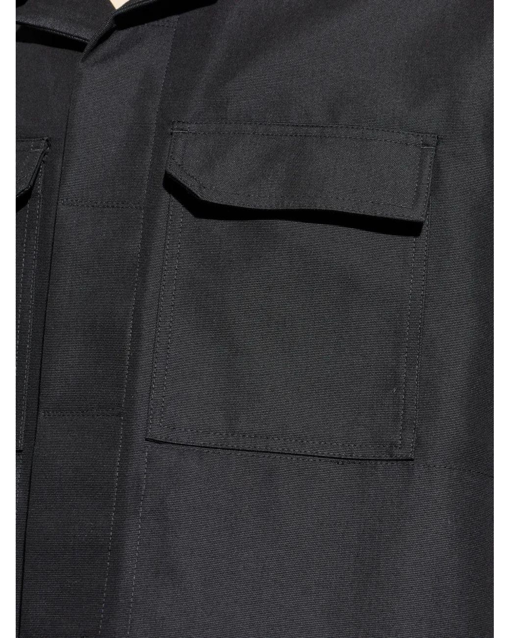Rick Owens Black Magnum Tommy Shirt for men