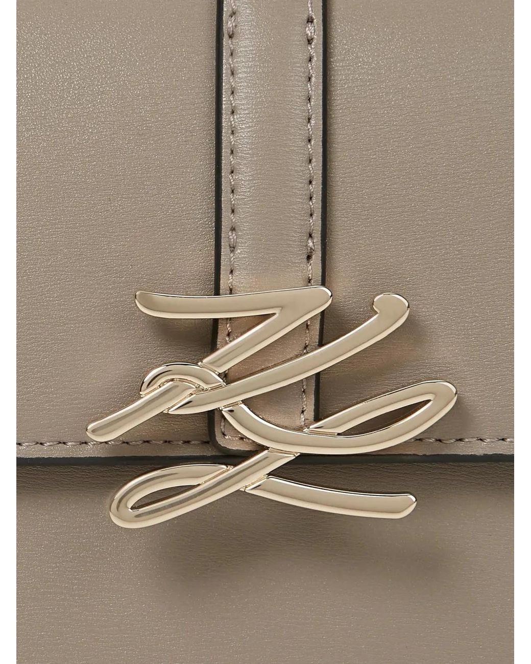 Karl Lagerfeld White Sac À Bandoulière K/Autograph