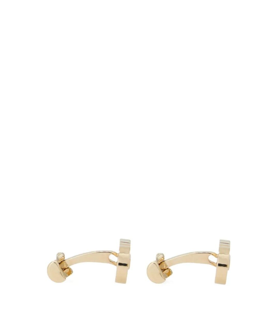 Ferragamo Natural Double Gancini Cufflinks for men