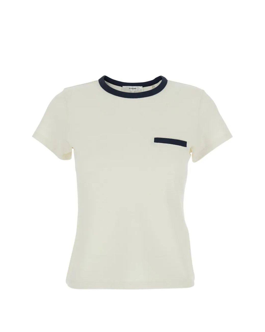 FRAME White Pocket T-Shirt