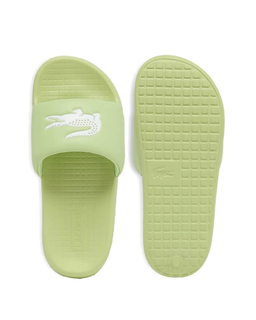 Lacoste Green Serve Logo Slides