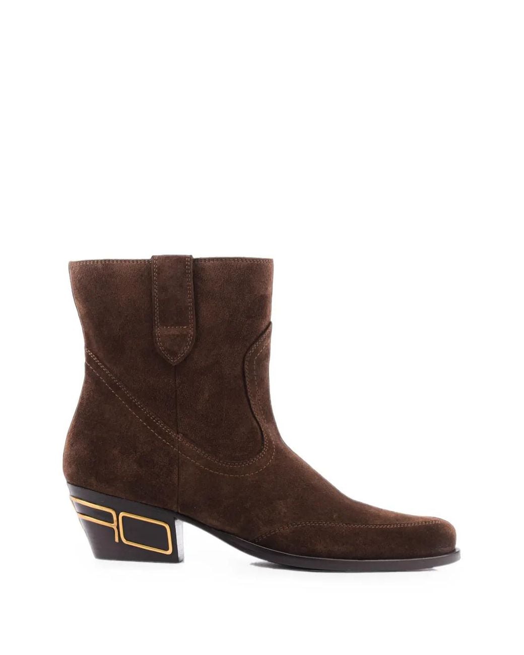 Etro Brown Suede Ankle Boots