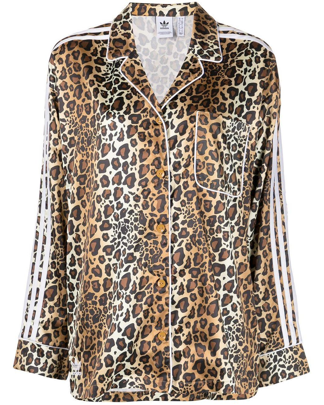 Adidas leopard print top store
