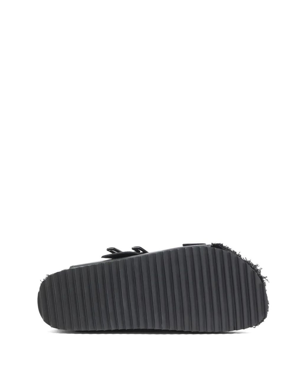 DIESEL White D-Woodstock D Buckle Sandals for men