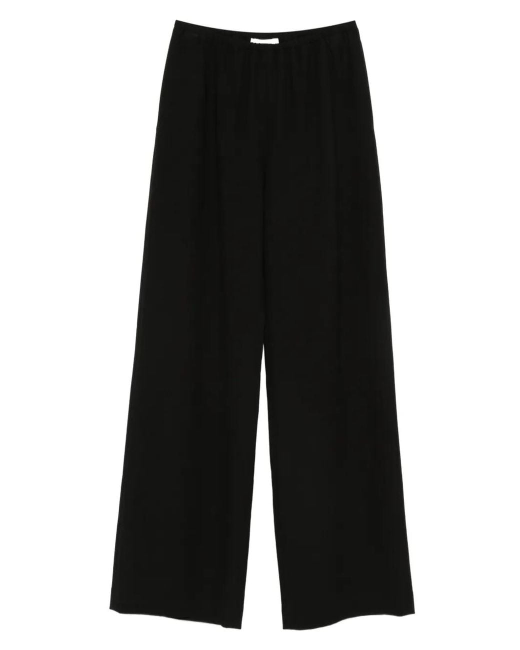 Nanushka Black Arvenn Elastic-Waist Trousers