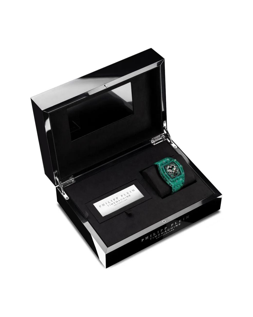 Philipp Plein Green Crypto King Atomic Emerald Watch for men