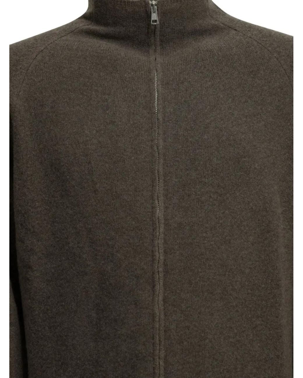 Our Legacy Green Line Zip Cardigan Mud Spray Dye Cherub Wool for men
