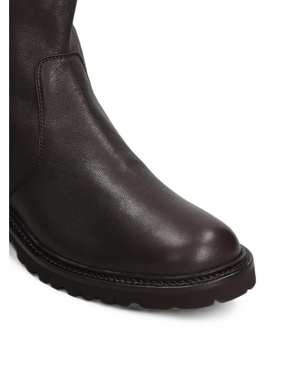 Common Projects Black Side-Zip Leather Boots for men