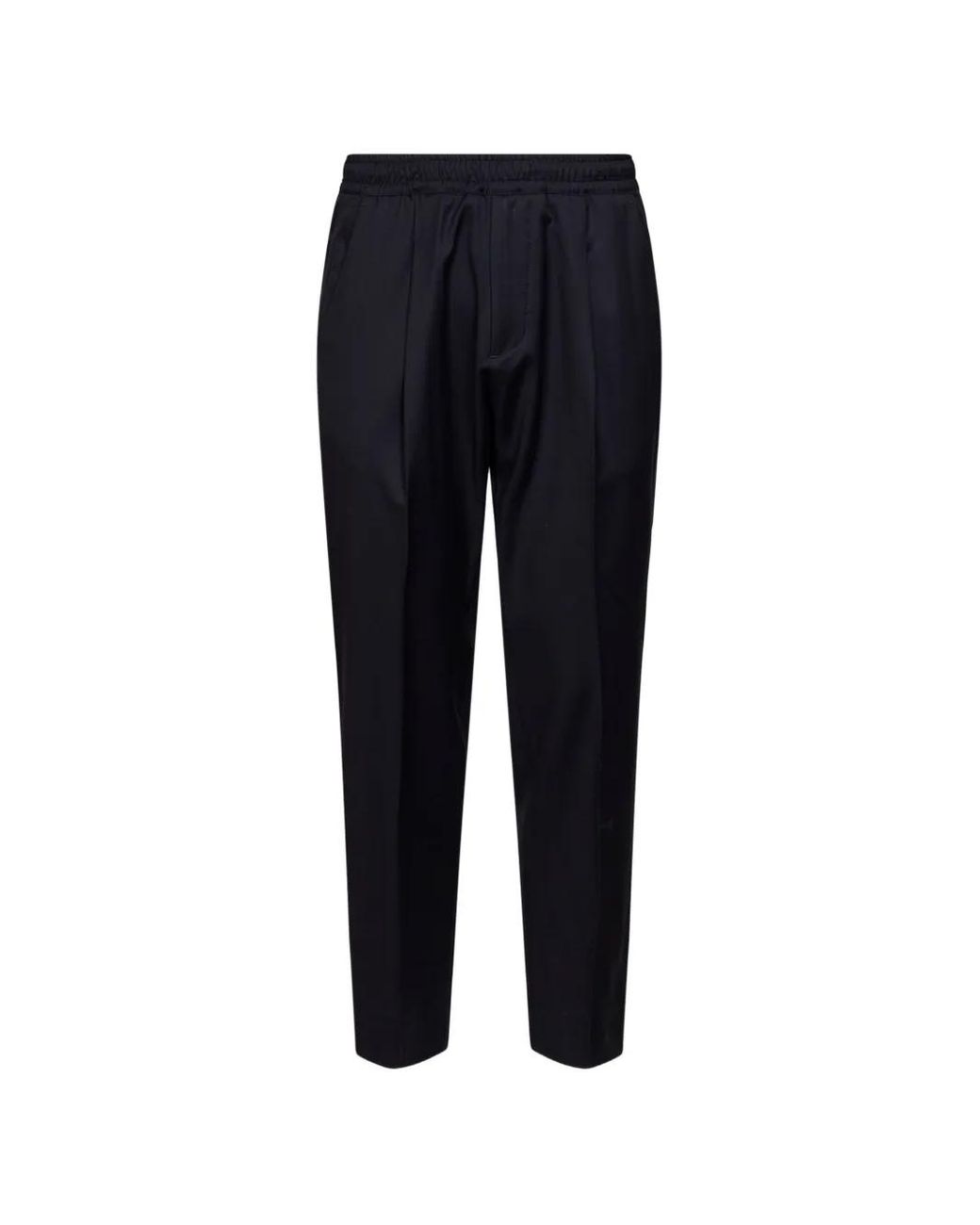 D4.0 Blue Pantalon Fuselé À Taille Ceinturée for men