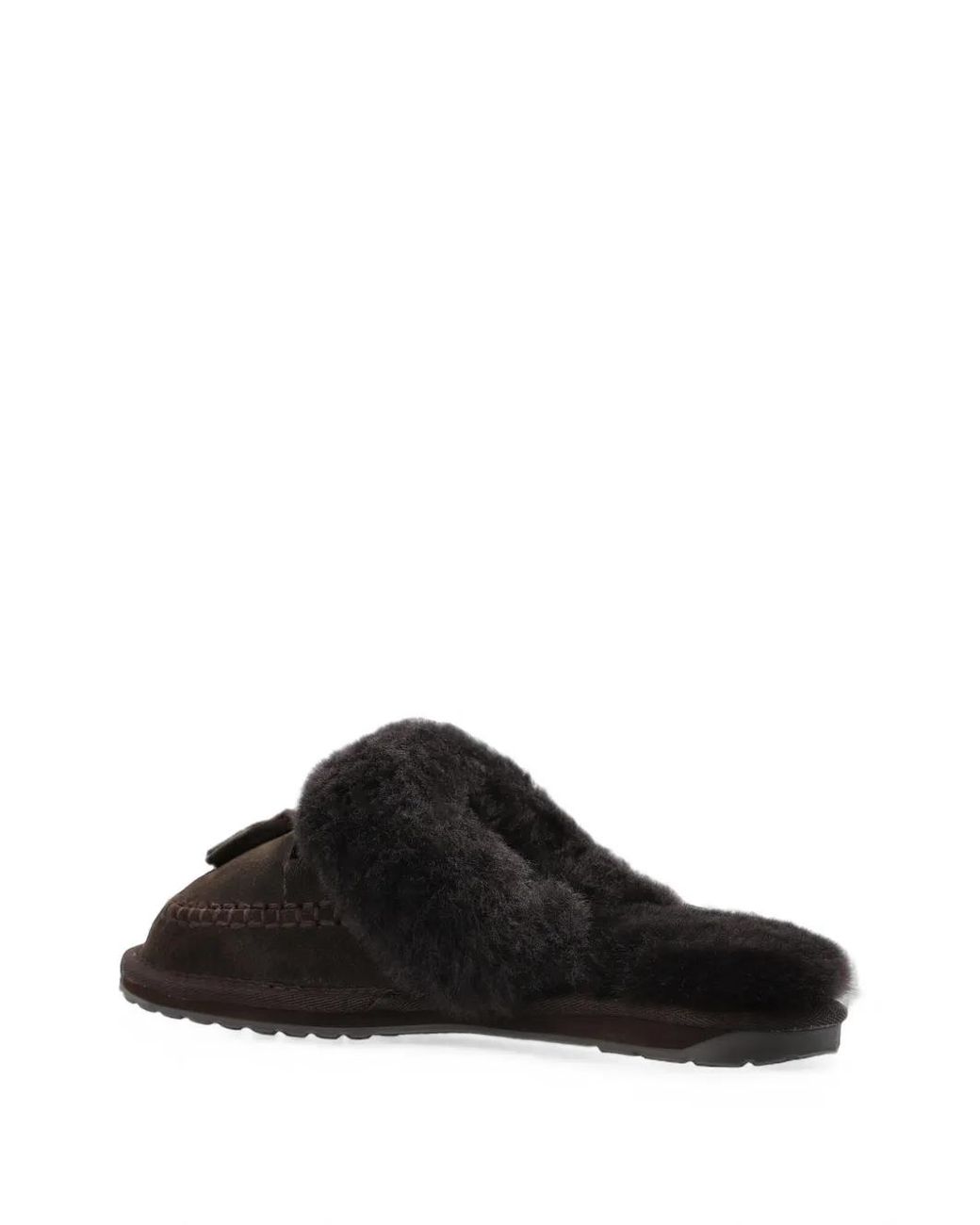 EMU Black Slipper Mit Quasten