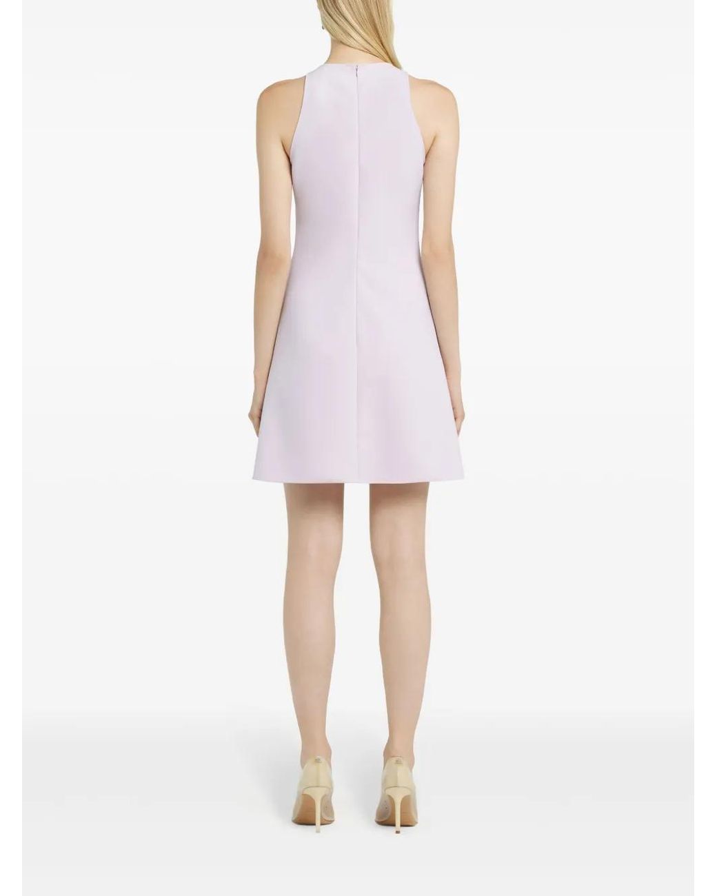 Courreges Pink Light A-Line Mini Dress