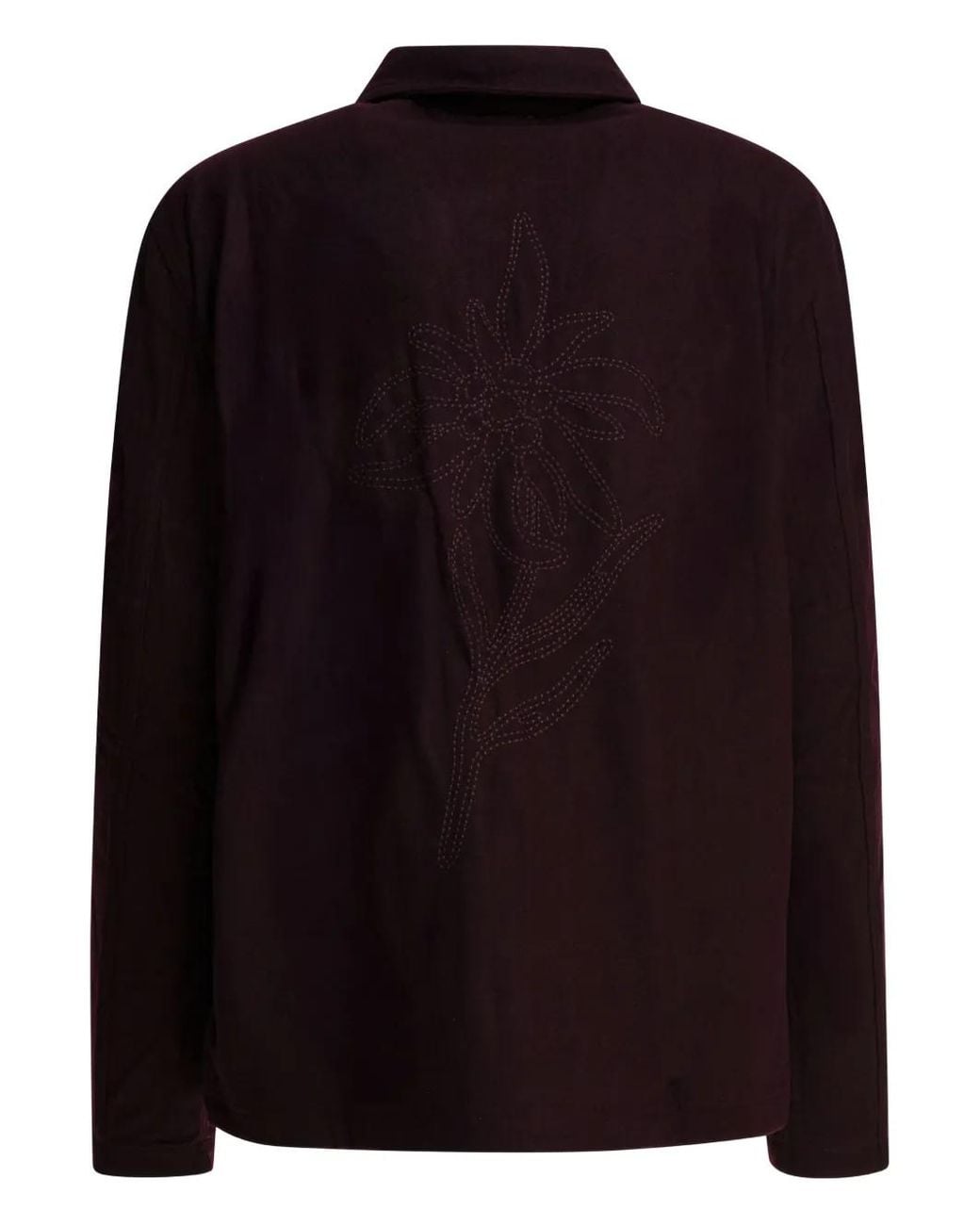 Autry Black Buttoned Flower Jacket