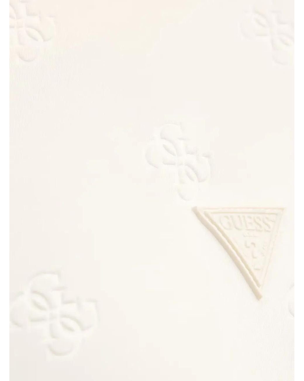 Guess Sweater Met 4G-Logo in het White