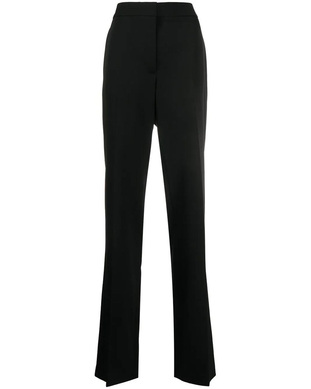 Stella McCartney Black High-Waist Tailored Trousers