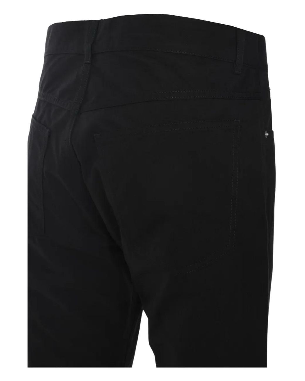 Moschino Black Straight-Leg Trousers for men