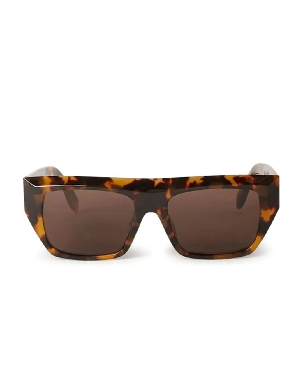 Palm Angels Brown Square-Frame Sunglasses