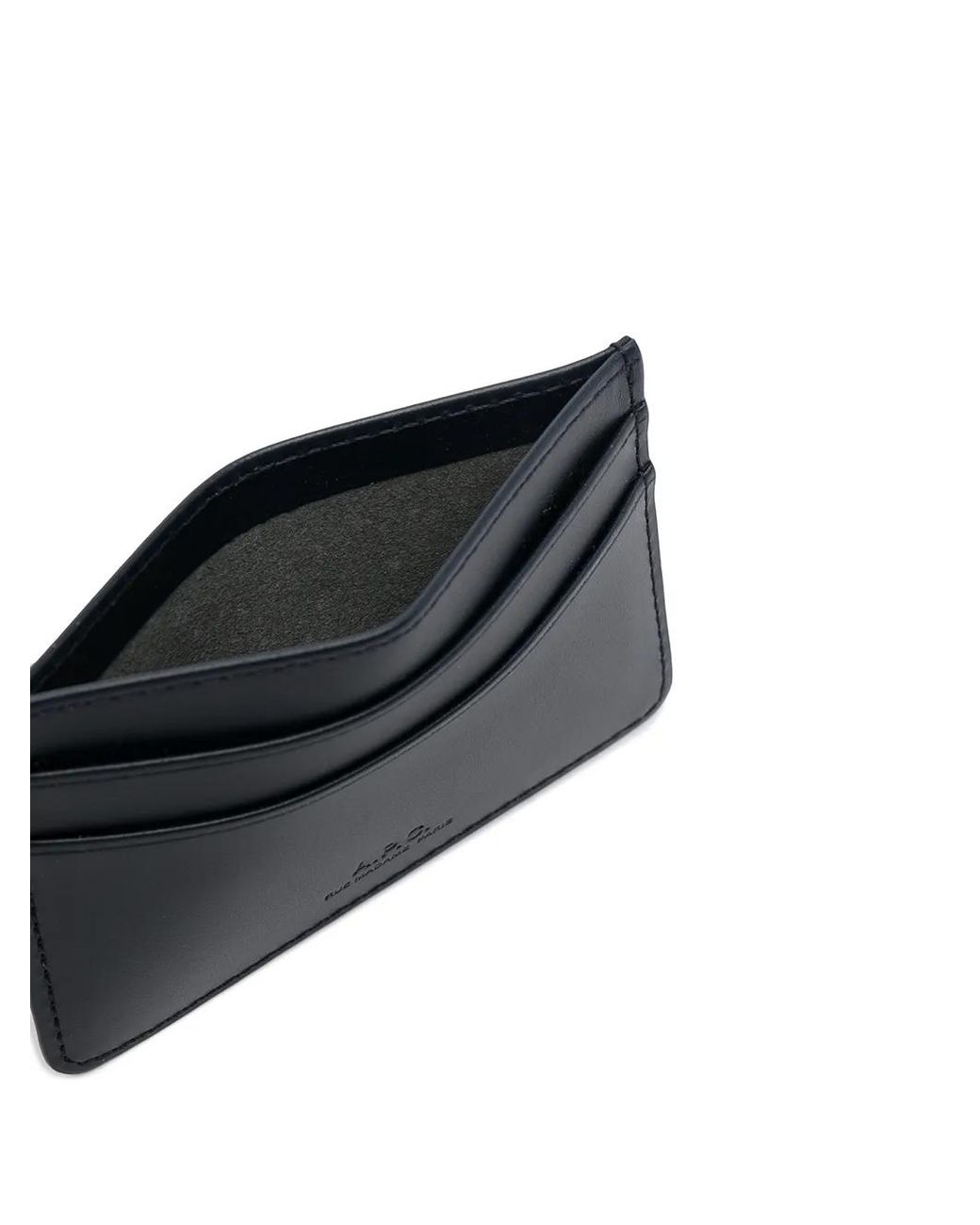 A.P.C. Blue André Embossed Logo Cardholder
