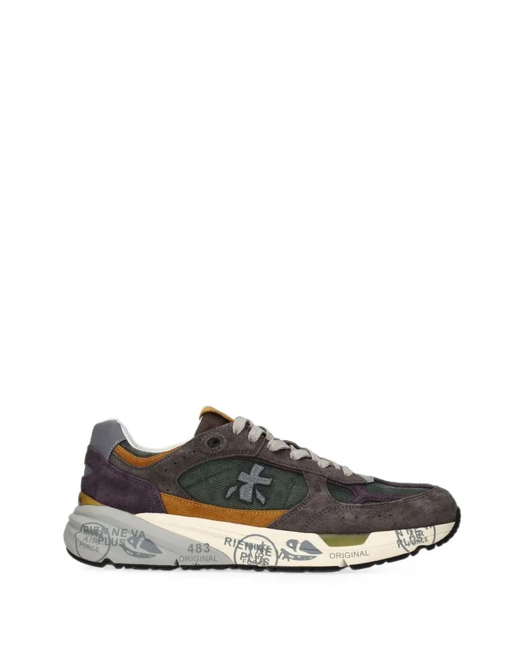 Premiata White Mase Sneakers for men