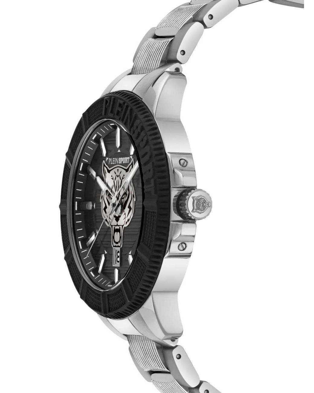 Philipp Plein Black Cityrush 45Mm for men