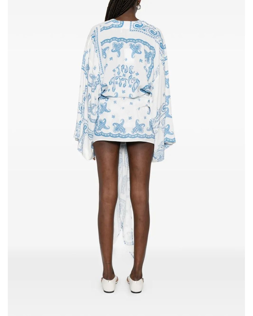 The Attico Blue Mini Dress
