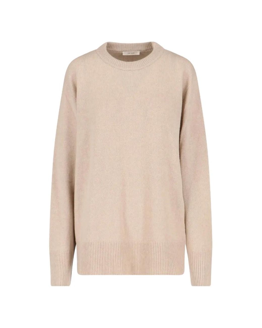 The Row Natural Sibem Crew-Neck Sweater